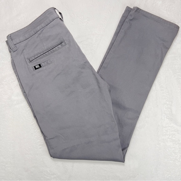 RSQ London Chino Skinny Pants 32x32 Solid Grey Stretch Great Condition!! - Picture 3 of 14